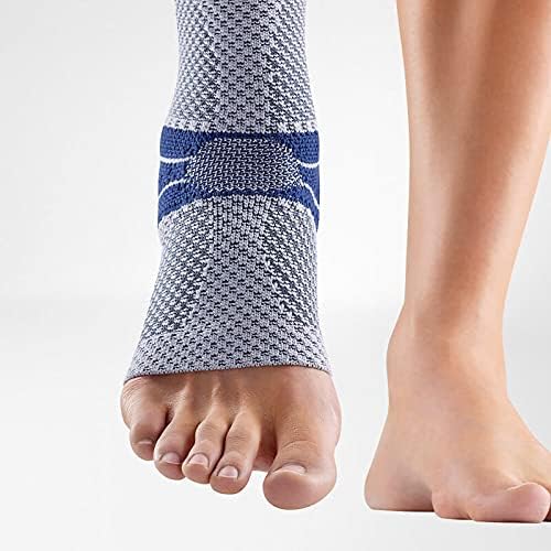 Bauerfeind - MalleoTrain - Ankle Support Brace - Helps Stabilize the Ankle Muscles and Joints For Injury Healing and Pain Relief - Left Foot - Size 2 - Color Titan