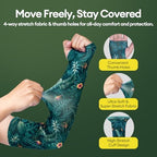 Maygrove Gardening Sleeves Anti-Slip UV Protection Arm Sleeves Cooling Thorn Proof for Gardening Farming Outdoors
