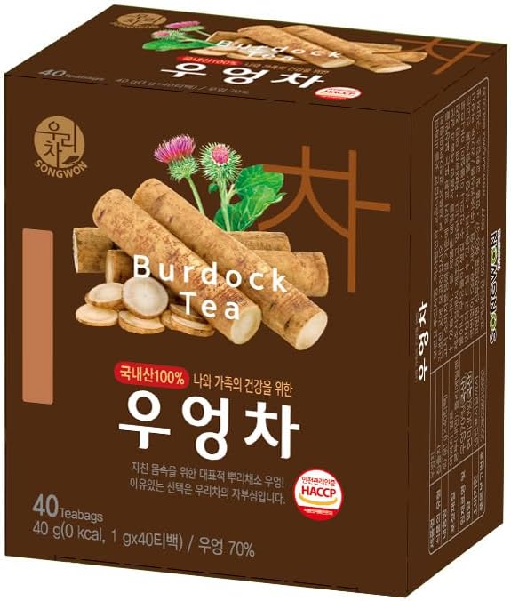Songwon Burdock Tea 우엉차 40g 40T Bags