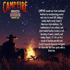 – Campfire Bourbon-Style Whiskey Recipe Kit – Cracked Corn & Smoky Malt Mash – Includes Oak Chips & Instructions – Home Distilling Kit for DIY Whiskey Maker