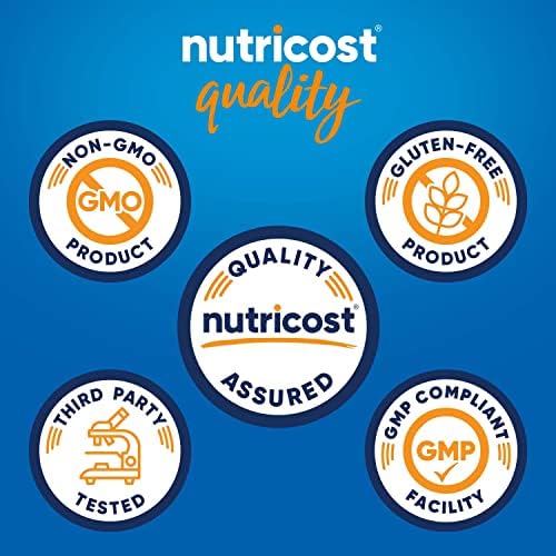 Nutricost L-Tryptophan 500mg, 120 Capsules - with BioPerine, Gluten Free, Non-GMO