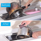 Carborundum Sponge Emery Sponges for Quickly Cleans Cleaning Sponge Kitchen Cleaning Tool 5pcs