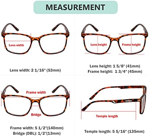 Eyekepper Transition Photochromic Reading Glasses for Women and Men Tortoise