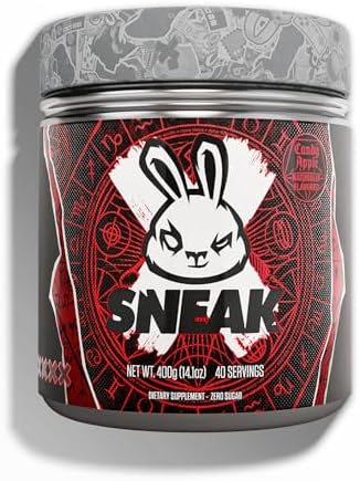 SNEAK Energy Drink Powder | Candy Apple | No Sugar. No Nasties. Just Natural Caffeine, Focus-Boosting Nootropics | 40 Servings