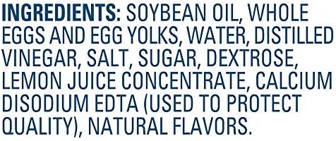 Hellmann's Extra Heavy Mayonnaise Jar, Extra Egg Yolk, Condiment for Sandwiches, Salads, Mayo Made with 100% Cage Free Eggs, Gluten Free 1 gallon 128 oz, (Pack of 2)