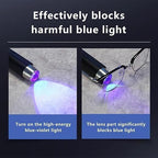 Intelligent Zoom Ultra Light Anti Blue Light Presbyopia Glasses,Titanium Frame HD Near and Far Reading Glasses