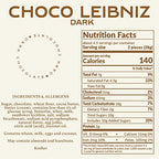 Bahlsen Choco Leibniz Dark Cookies (12 boxes) - Leibniz Butter Biscuits topped with a thick layer of European Chocolate - 4.4 oz boxes