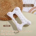CIATBYYJ Gua Sha Massage Tool for Face & Body, Guasha Tool for Relaxation, Guas Sha Facial Trigger Point Massager, Gua Shas Body Tools for Mother, Women, Men (Wave Edge & Smooth Edge)
