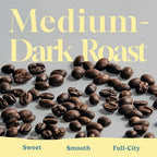 TOKYO COFFEE Organic Guatemala Whole Coffee Beans, 12oz Bag, Medium-Dark Roast, Single Origin Huehuetenango, 100% Arabic for a Smooth & Nutty Brew