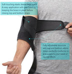 Cozyhealth Elbow Brace for Tendonitis Women Men, Tennis Elbow Compression Sleeve Wrap Support, Golfer's Elbow, Bursitis, Sprains, Strains, Sports Injury Recovery Joint (Regular - Black)