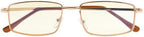 CessBlu Blue Light Filter Computer Glasses Anti Screen Glare Blocking UV Rays Reading Eyeglasses for Men