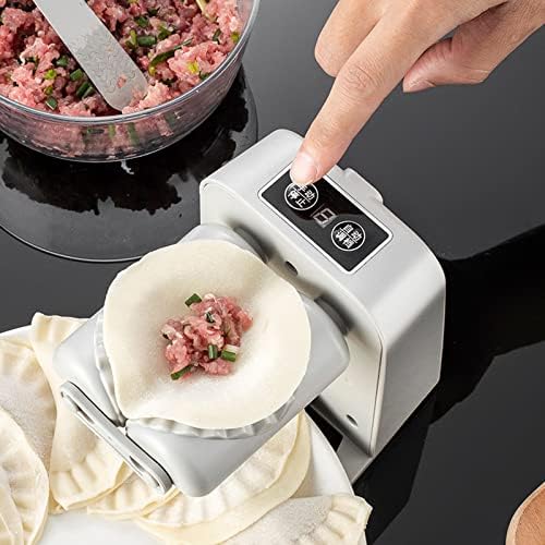 Electric Ravioli Press, Time Saving Dual Speed Gear DIY Slip Electric Dumpling Washable for Home