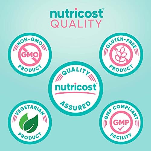 Nutricost Myo Inositol & D-Chiro Inositol for Women 2000mg, 120 Capsules, 2000mg Myo & 50mg D-Chiro Per Serving, 30 Servings, Vegetarian Friendly, Non-GMO & Gluten Free