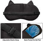 Syhood 10 Pack Funny Blindfolds for Party Game Cute Animal Sleep Mask Cat Dog Soft Blindfold Eye Cover with Adjustable Strap for Adults Men Women