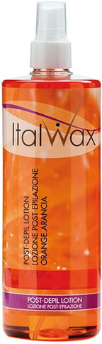 Italwax After Wax Care Lotion - 500ml / 16.95fl.oz - Natural vegetable oil - Orange - Moisturizing and removing waxing residues