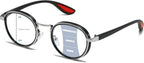 JOLLYNOVA HD7 Progressive Multifocal Reading Glasses CC530, No-Line Readers, Blue Light Blocking, Near to Far Vision