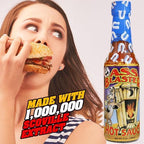 Premium Gourmet Hot Sauce Bottle - Ultimate Habanero Hot Sauce Gift - Spicy Food Lovers Try if you dare!