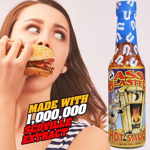 Premium Gourmet Hot Sauce Bottle - Ultimate Habanero Hot Sauce Gift - Spicy Food Lovers Try if you dare!