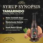 Liquid Alchemist Tamarind Syrup for Cocktails - Real Ingredients Make our Tamarindo Syrup the Perfect Spicy Margarita Mix - Made with Fresh Tamarind Puree & All Natural Tamarind Concentrate (12.7 oz)