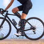 Crazy Fun Compression Socks Women Men Knee High Support Socks For Athletic Running Cycling