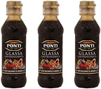 3x Ponti Aceto Balsamico di Modena Italian Balsamic Vinegar 250ml