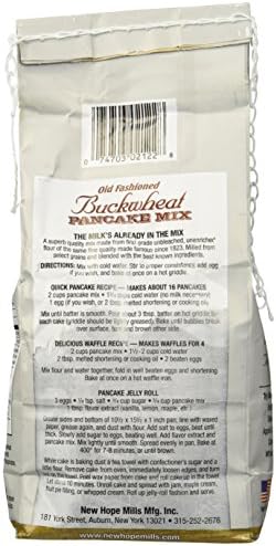 Old Fashioned Buckwheat Pancake Mix, New Hope Mills, 2lbs (1)
