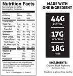 The Only Bean - Organic Black Bean Spaghetti Pasta - High Protein, Keto Friendly, Gluten-Free, Vegan, Non-GMO, Kosher, Low Carb, Plant-Based Bean Noodles - 8 oz (6 Pack)