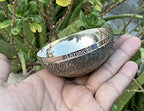 Livronic Bronze Kansa Natural Vatki Cup Ayurvedic Detox Foot Massager Relaxation and Deep Cleaning Ancient Indian Technique