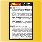 Shan Shami Kabab Recipe and Seasoning Mix 1.76 oz (50g) - Spice Powder for Traditional Meat & Lentil Patties - Suitable for Vegetarians - Airtight Bag in a Box
