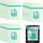 15 PCS Car Trash Bags, Easy Stick-On Disposable Car Garbage Bags Leak-Proof Vomit Bags, Waterproof Self Adhesive Cleaning Bags for Vehicles Bedrooms Offices, Car Accessories (Bird)