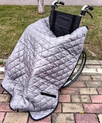DKULMN Winter Wheelchair Blanket, Mobility Scooter Leg Blanket, Wheelchair Warm Cover Aldult Keep Warm Windproof Lower Body Leg Cozy Cover for Wheelchair and Mobility Scooter,B