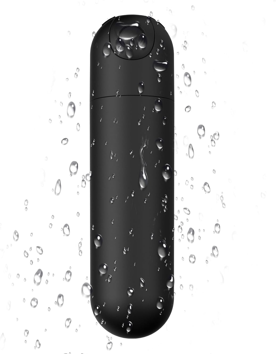 10 Modes Quiet Waterproof Tool Powerful Mini Stick for Women Pleasure, Handheld Travel Pocket Portable Soft Toys Massage Ball for Body Relax, Massager for Muscles Back Foot Neck, Black…