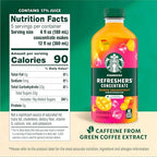 Starbucks Refreshers Concentrate Mango Dragonfruit, Refreshing Drink, Cold Drinks 32 fl oz