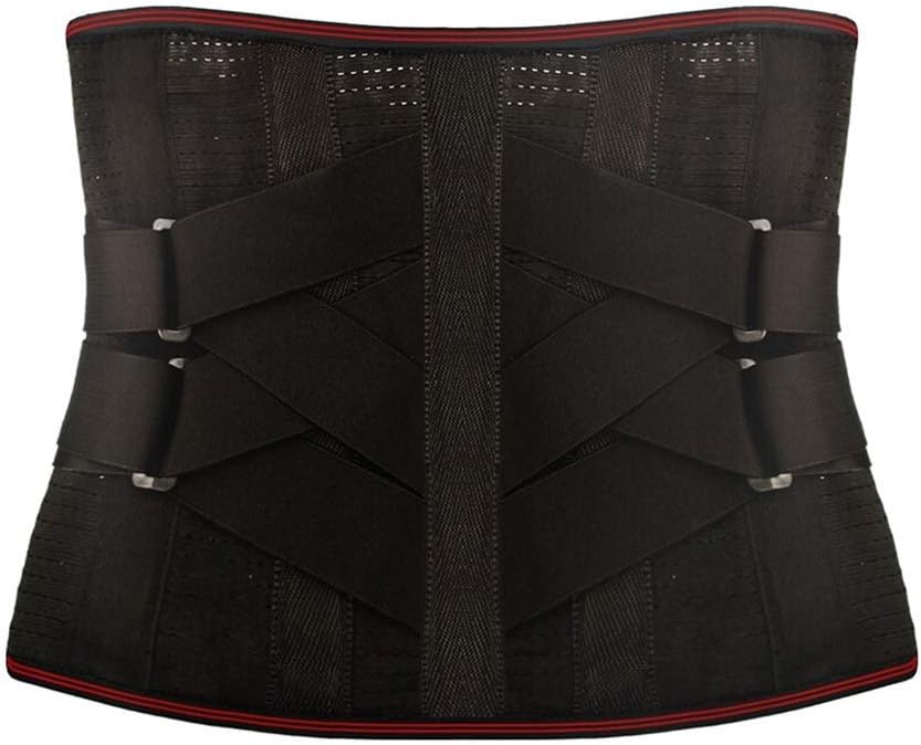 Magnet Therapy Lumbar Brace Self-Heating, for Men Women Lower Back Relief Pain & Prevent Injury,Breathable (Size : XL)