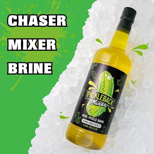 Van Holten's Pickles - Real Pickle Brine Pickleback Mixer - 1 Liter - 6 Pack