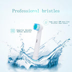 Replacement Toothbrush Heads Compatible with Oral-B Braun, 12 Pcs Professional Cross Action Electric Toothbrush — Precision Clean Heads Brush Heads for Oral B Replacement Head Refill Pro
