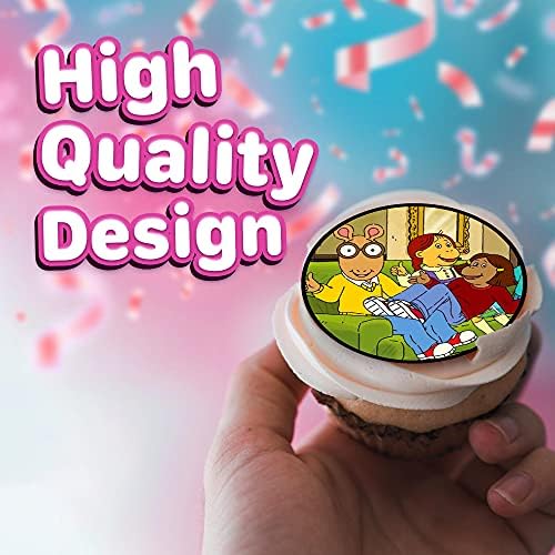 30 x Edible Cupcake Toppers – Adventure Boy Inspired Collection of Edible Cake Decorations | Uncut Edible on Wafer Sheet