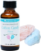 LorAnn Oils Super Strength Flavoring - Used For Candy Making, Flavoring Extracts, Baking, Hard Candy, and Flavor Oils - Bold, Natural Flavors 4X Stronger Than Extracts - Cotton Candy, 1 fl oz
