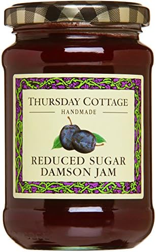 Thursday Cottage - Reduced Sugar Damson Jam - 315g