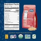 Lundberg Organic Basmati, Long-Grain Brown Rice – Non-Sticky, Fluffy & Aromatic, 32 Oz