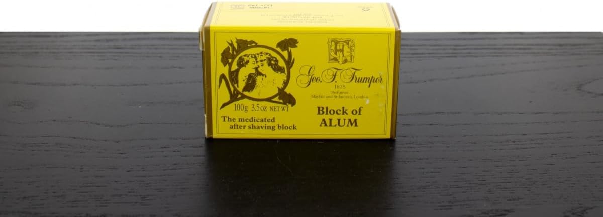 Geo F Trumper Block of Alum by Geo F. Trumper