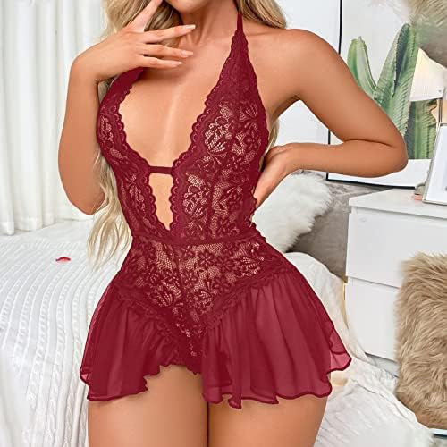 Generic Womens Sexy Lingerie Underwear Lace Sexy Onesie Passion Jumpsuit Bodysuit Underwear Lingerie Lingerie for Women