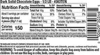 Madelaine Chocolates Easter Eggs (1/2 LB) Solid Premium Dark Chocolate Eggs Foiled In Assorted Solid Jewel-tone Colors - Traditional Easter Basket Mainstays (1/2 LB)