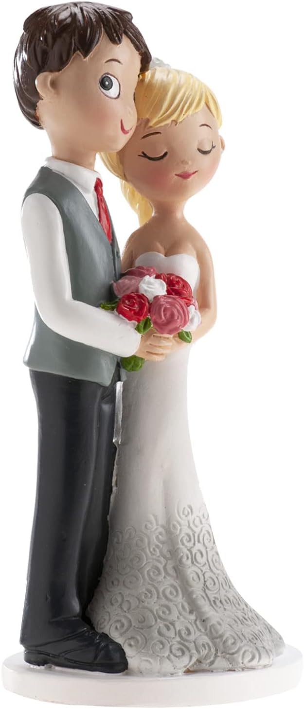 Dekora - Wedding Decoration | Bride and Groom Figures for Wedding Cake - Serenity