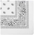 RIAH FASHION Fabric Face Cover Multi-Purpose Cotton Unisex Bandana - Mouth Shield Scarf Handkerchief, Headwear Balaclava Wrap
