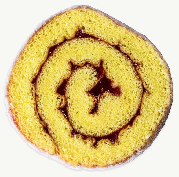 Gourmet Raspberry Jelly Roll Individually Wrapped Pack Of 12