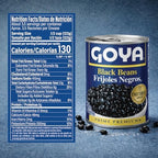 Goya Foods Black Beans, 15.5 Ounce (Pack of 24)