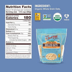 Bob's Red Mill Organic Extra Thick Rolled Oats, 32oz (Pack of 4) - Non GMO, Whole Grain, Vegan, Kosher