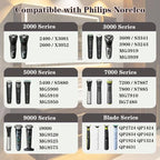 5V Charger Cord for Philips Norelco 2000 2400 3000 3600 3900 5000 5400 7000 7600 7800 i9000 9000 Series Shaver Replacement Charging Cable Compatible with Phillips Multigroom/Body Groomer Trimmer