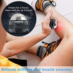 Ice Roller Ball, Cryosphere Cold Massage Roller Ball, Hot/Cold Therapy, Myofascial Release, Muscle Recovery, Trigger Point & Deep Tissue Muscle Relief, for Neck, Back, Shoulders, Arms, Legs, Foot etc